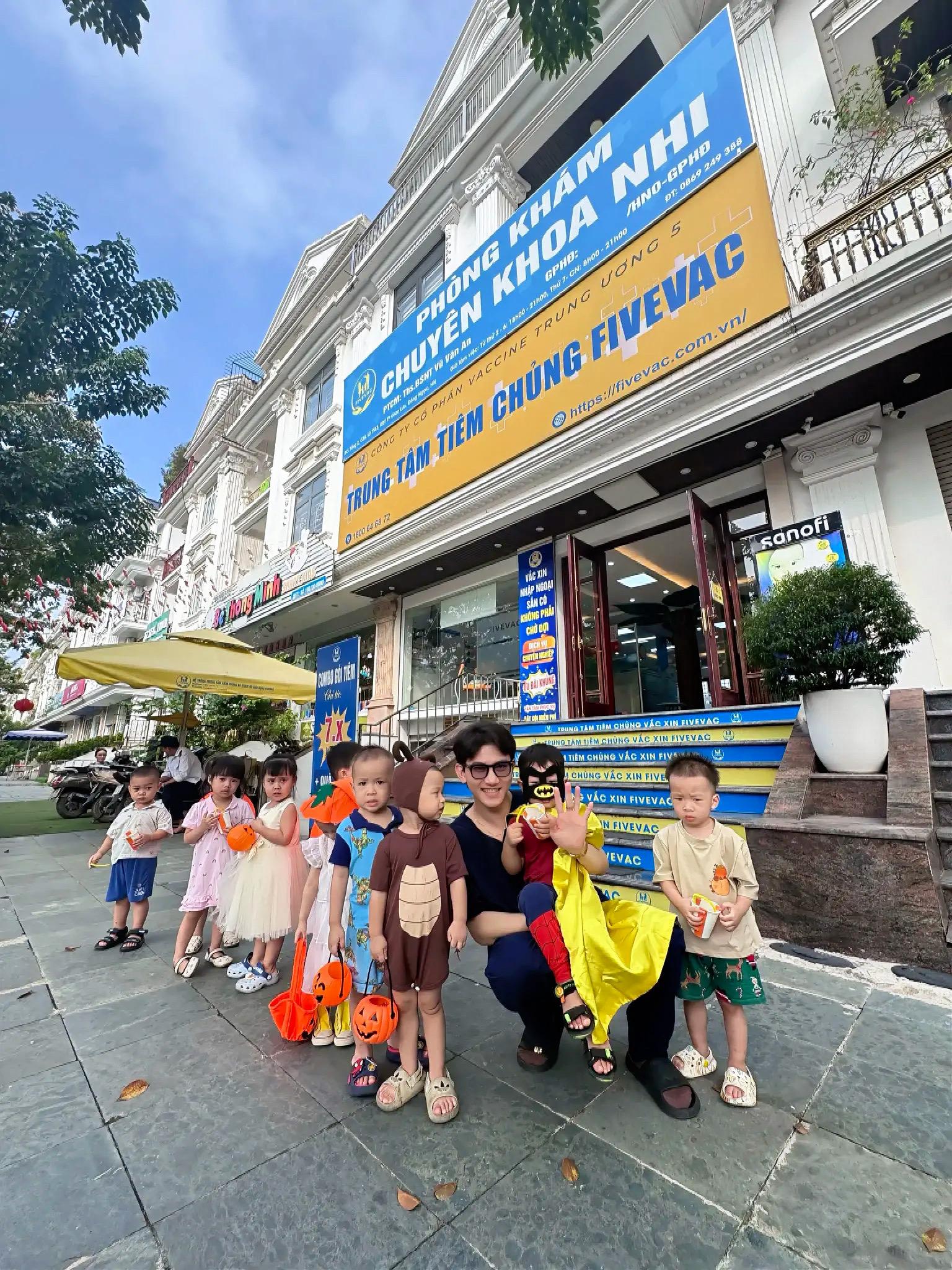 Fivevac tổ chức Halloween cho các cháu