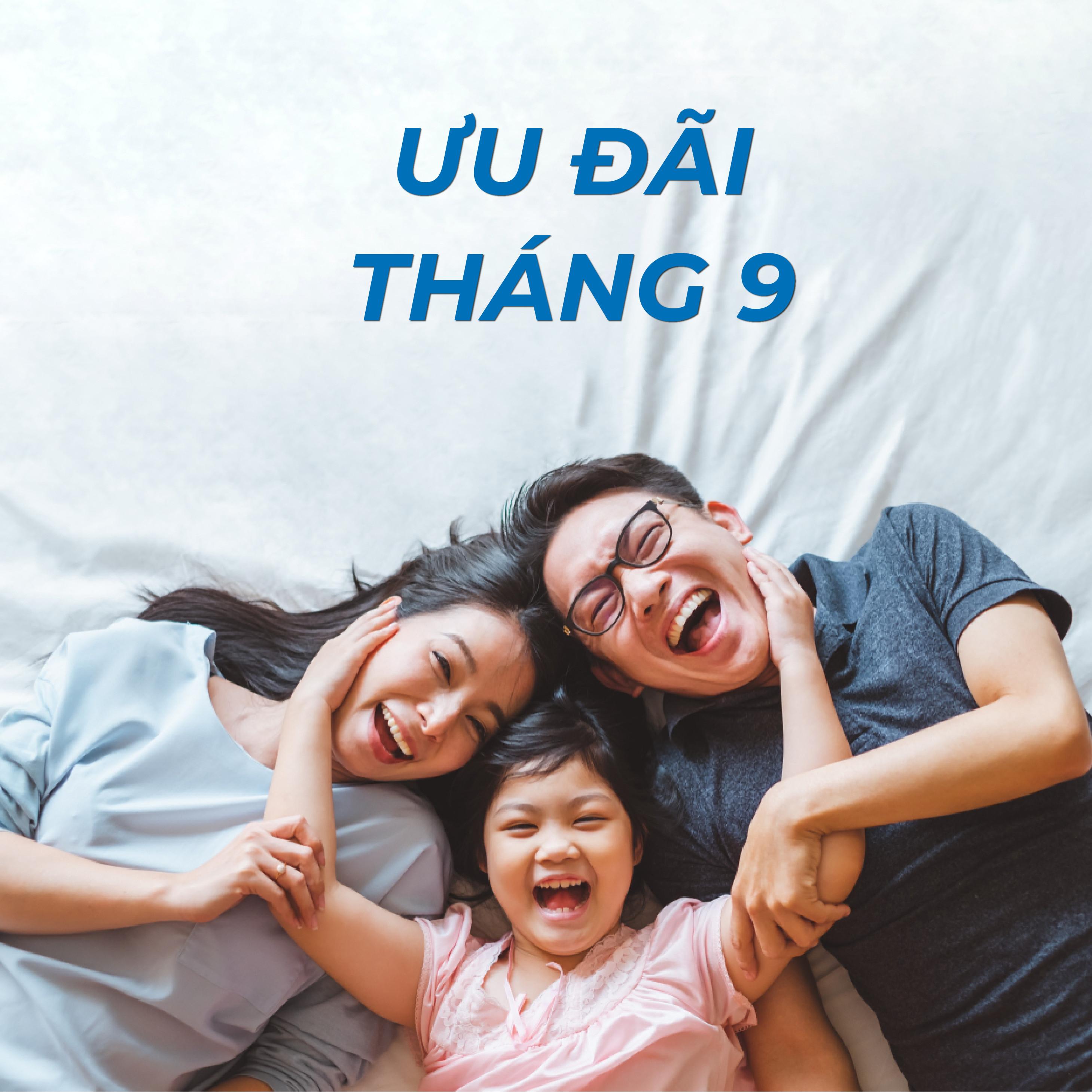 Siêu ưu đãi tháng 9 tại  Trung tâm tiêm chủng Fivevac