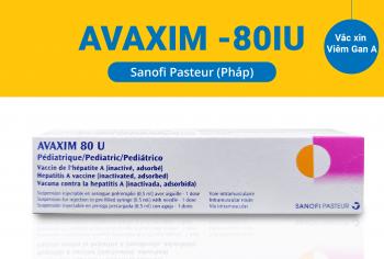 Vắc xin AVAXIM 80UI Phòng Bệnh Viêm Gan A
